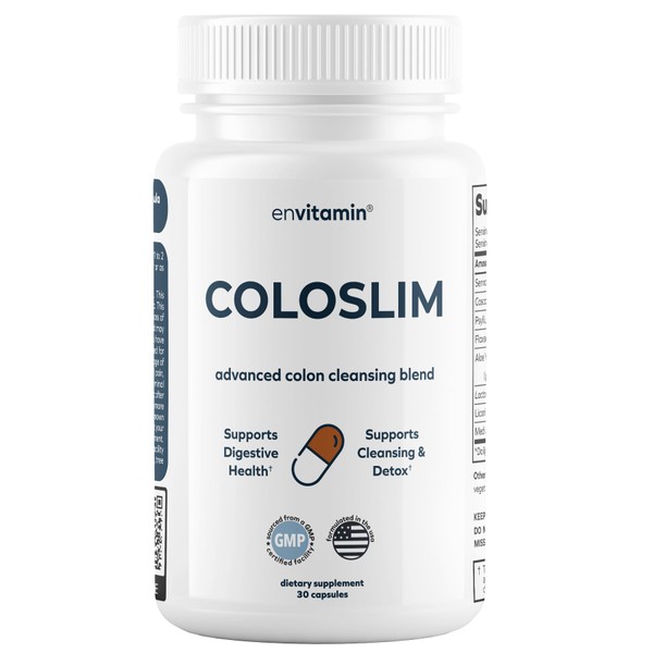 Coloslim - Gentle Colon Cleanse for Digestive Health & Gut Flora