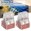 100pcs PCT Quick Connect Terminal Hard Flexible Wire Universal Construction