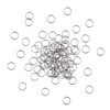 PandaHall 1000Pcs Stainless Steel Open Jump Rings 10mm Tiny Round