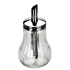 IBILI Zuckerspender, Edelstahl Glas, durchsichtig, 30 x 30 x 30 cm, 12