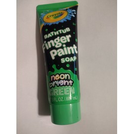 Crayola Bathtub Finger Paint Soap LOT of 2 Bottles! Neon bright purple