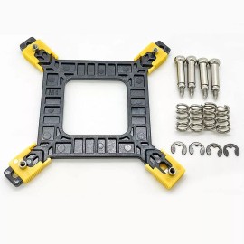QINIZX Adjustable Motherboard Backplate CPU Heatsink Mounting Bracket Kit Compatible...