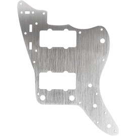 Electric Guitar Pickguard, 13 Holes Scratch Plate Pick Guards for Classic Vibe Guitar, Vintage Guitar Part, Aluminium Alloy Shell (Oxidized Silver)