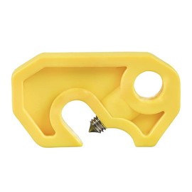 Miniature Circuit Breaker, Circuit Breaker Lockout Universally, Circuit Breaker Lockout Multifunction Insulated Safety Lock for Industrial, Power, Automotive Work (Yellow)