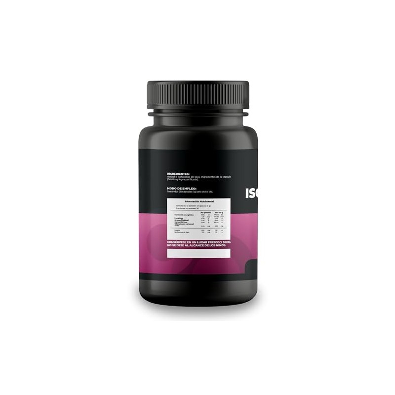 Isoflavonas de Soya con Inositol 60 Cápsulas | Fórmula para