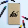 Azeeda 'Frog In A Rowing Boat' Coloured Crayon Set (CY00029886)