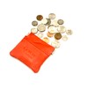 Goson Classic Leather Squeeze Coin Purse change Holder For Men