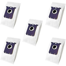 GULUANT 5 Pack Replacement EL200G Vacuum Cleaner Bag for Electrolux S-Style EL200 EL200a EL200b EL200c EL200D EL4012 EL4015 EL4040 EL4100 EL4200 EL6980 EL7000 EL7020 EL7050 EL7060 EL7080 Vacuum Models