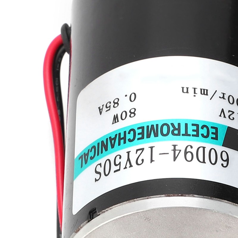 DC Motor HighSpeed 80W Micro CW CCW Double Output Shaft