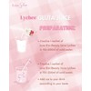 Luxe Slim Half Kilo Lychee Gluta Juice 500g