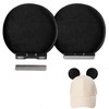 Magnetic Mouse Ears for Hats, Removable Magnet Minni Ear for