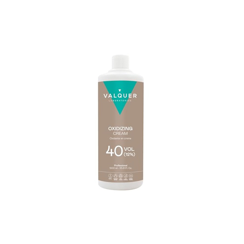 VALQUER Stabilized Hydrogen Peroxide Cream 40 Vol. | 1 L