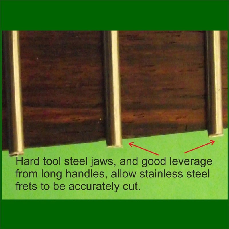 RuiJOTWAT 6" Guitar Fret Wire End Cutter Luthier Tool Nipper