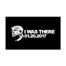 CafePress Trump Inauguration Rectangle Car Bumper Magnet
