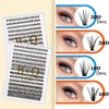 B&Q Manga Lashes Eyelash Extensions - 280 Pieces Cluster Lash,