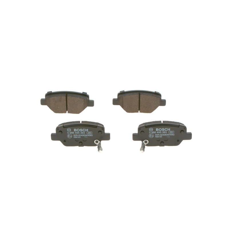 Bosch BP1766 Brake Pads - Rear Axle - ECE-R90 Certification