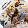 Alarm Clock Bedroom with Wireless Charger Bluetooth Speaker FM Radio