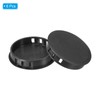 PATIKIL 50mm (2") Plastic Hole Plugs, 6Pcs Flush Type Round