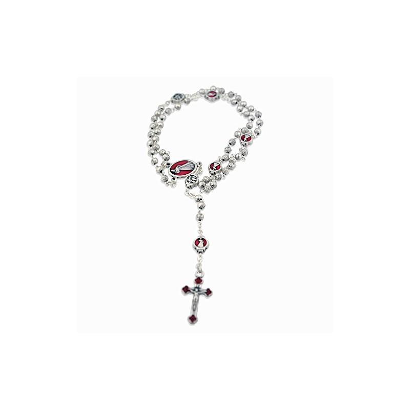 Deluxe Divine Mercy Rosary with Decorative Case