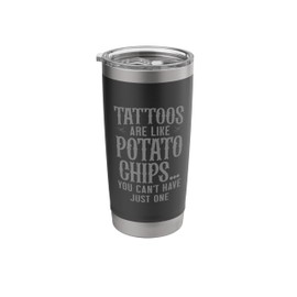 Cool Tattoo Artist Art For Men Women Tattooist Tattoo Artist Stainless Steel Insulated Tumbler