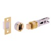 HANDLEZONE® 76mm Bullet Bolt, Round Designer Mortice Deadbolt, Catch for