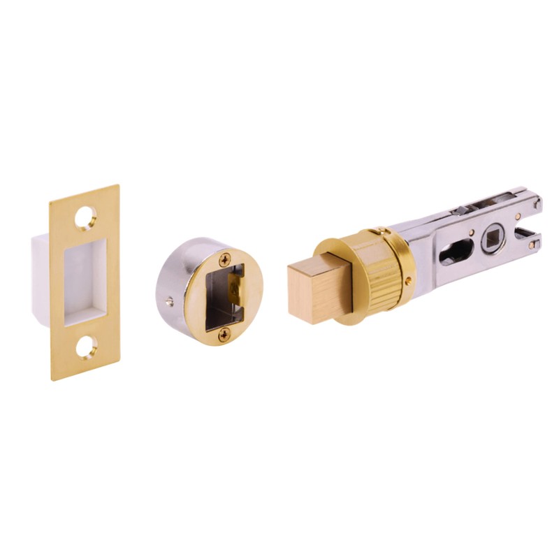 HANDLEZONE® 76mm Bullet Bolt, Round Designer Mortice Deadbolt, Catch for