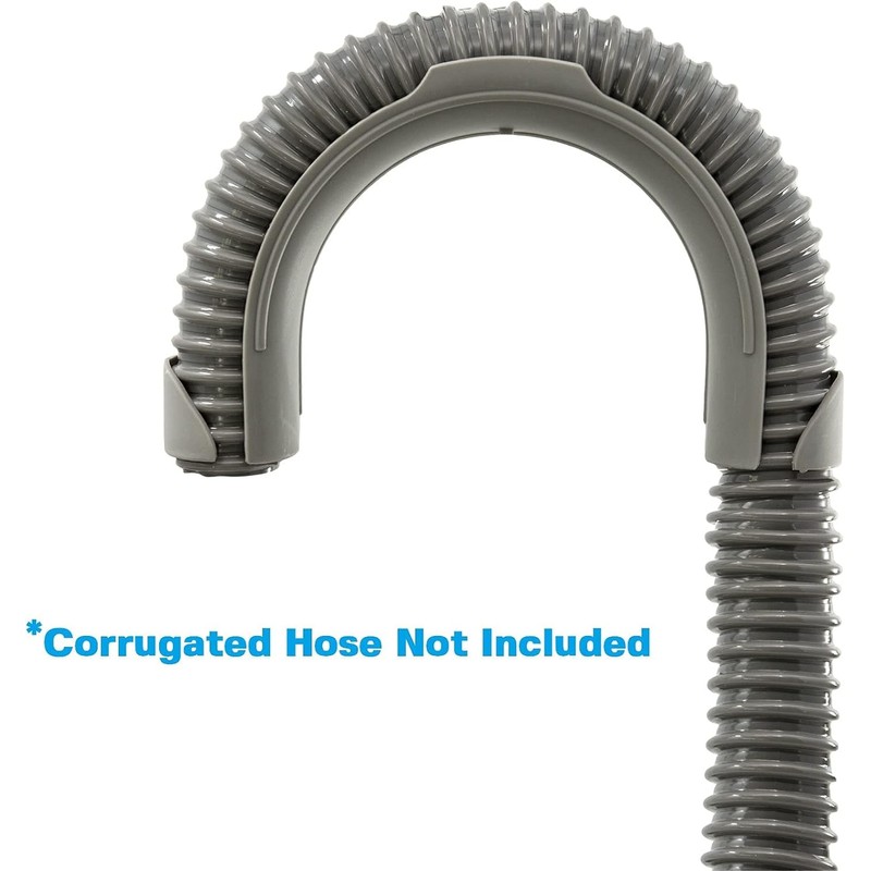 DDV 1X Universal Drain Outlet Hose U Hook Pipe Clip