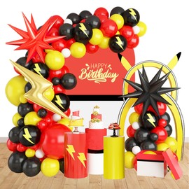 Redball Luftballons Girlande Dekoration Redball Geburtstag Deko für Geburtstagsfeier Partys Dekoration