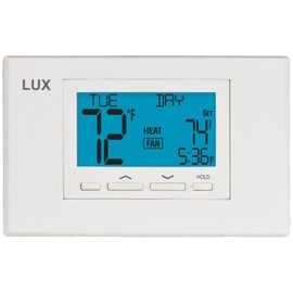 Lux LTX9100U Programmable 7 Day Thermostat; 2 Heat, 2 Cool…