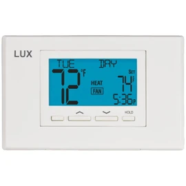Lux LTX9100U Programmable 7 Day Thermostat; 2 Heat, 2 Cool…