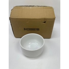 Sant' Andrea 6pcs Sant' Andrea Royale 9.5 oz Stackable White Porcelain Soup/Bouillon Bowl