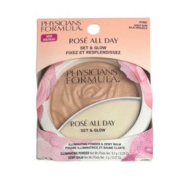 Physicians Formula Rose All Day Set & Glow Illuminating Powder & Dewy Balm, Sunlit Glow 1711501