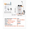 VEVOR Battery Powered Backpack Sprayer, 3.2 Gal Powerful Electric Backpack