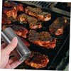 IWOWHERO 2Pcs Stainless Steel Kitchen Spice Portable Condiment Dispenser for