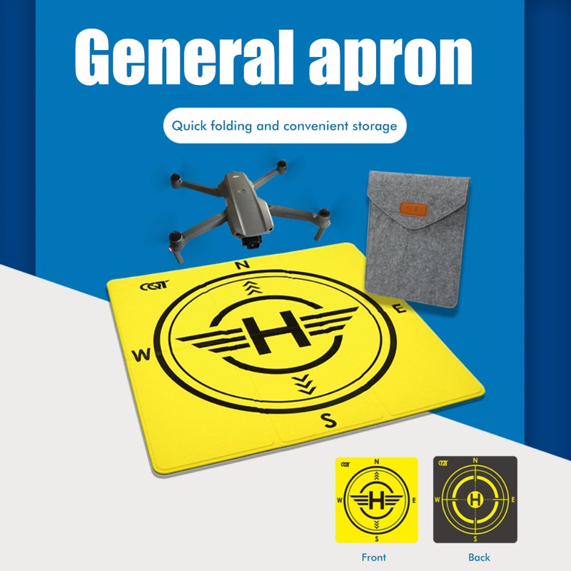 Drones Landing Pad Double Sided Colors Foldable Outdoor Drone Landing