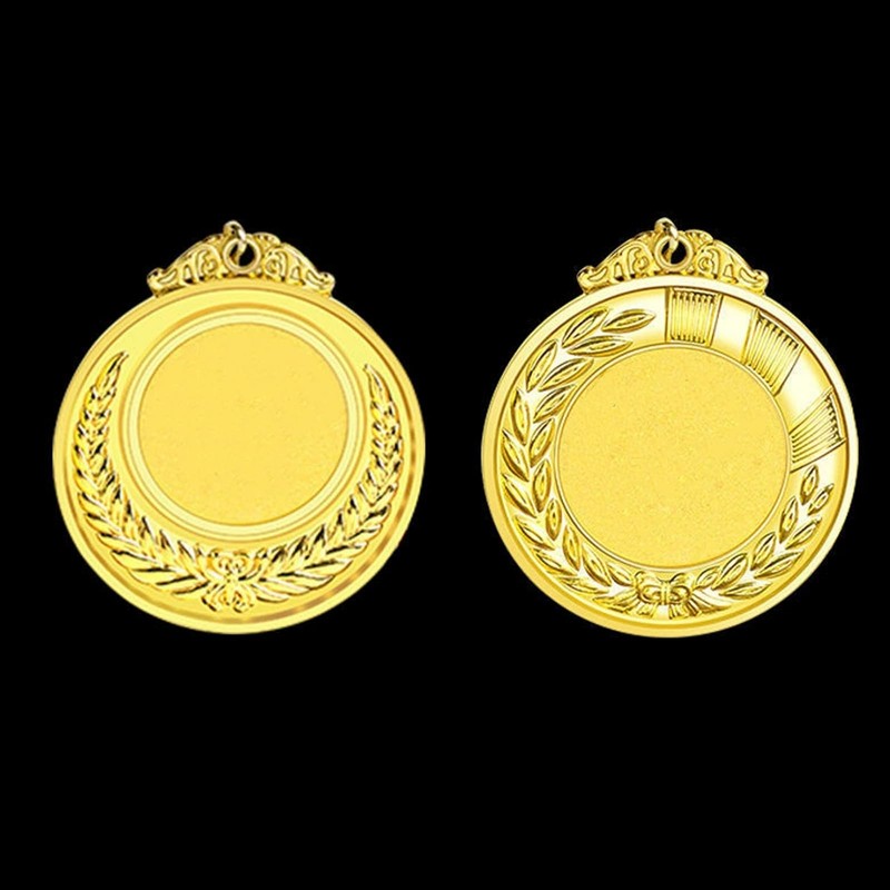 Also as a winning medal, gold medal set for kindergarten