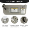 Complete Left & Right Side Sun Visor Set for Toyota