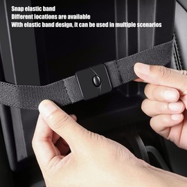 Car Napkin Holder Box Car Tissue Box Silicon Center Console Armrest Back Seat Screen Organizer Tissue Box Holder Replacement for Model 3 Y