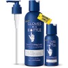 Guantes en una loción de protección para botellas (One- 2