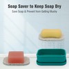 Enhanced Leak Proof Travel Soap Case, AIMAIAIMAI Silicone Soap Container