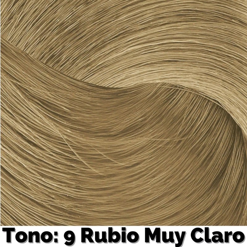 Nutrapel Color Tech Tinte Cabello Tono Natural 9 Rubio Muy