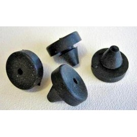 TXDashcovers GM Rubber Hood Stops Rubber Bumpers 5/8" Top Head (qty 4) 5/16" Hole