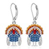 Turkey Thanksgiving Earrings for Women Drop Dangle Holiday Jewely