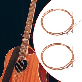 LT Easiyl Pack of 10 G-3 Guitar Strings Guitar G String 88 cm Acoustic Guitar String Folk Guitar String Resistant to Rust Copper String Guitar Strings Replacement