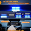 Nilight 8PCS Led Strobe Lights with Controller 12V 24V Sync