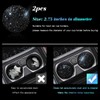 Murimt 2 PCS Universal Vehicle Bling Cup Holder Insert Coaster