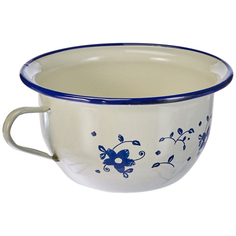 IBILI - 919322 - Sena Chamber Pot,White/Blue, 22 Cm