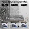W&E Choice Moisture Absorbers with Activated Charcoal, Portable Dehumidifier for