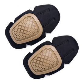 OCANXUE G3 Tactical Knee Pads 1 Pair Protective Knee Pads Inserts for Tactical Airsoft Paintball Hunting Combat Pants Khaki