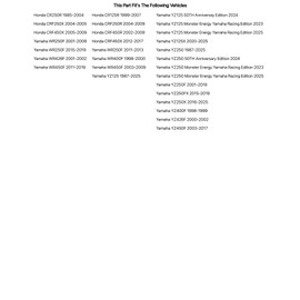 Primary Drive Chain Roller 43mm x 24mm Black For HONDA CR125R 1999-2007